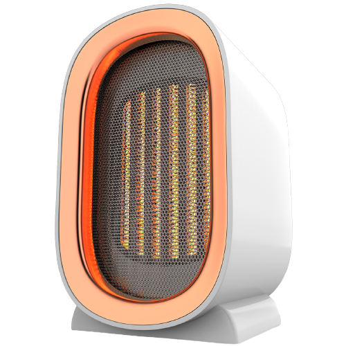 Ceramic Space Heater - Overheat & Tip-Over Protection - Flame Retardant Material