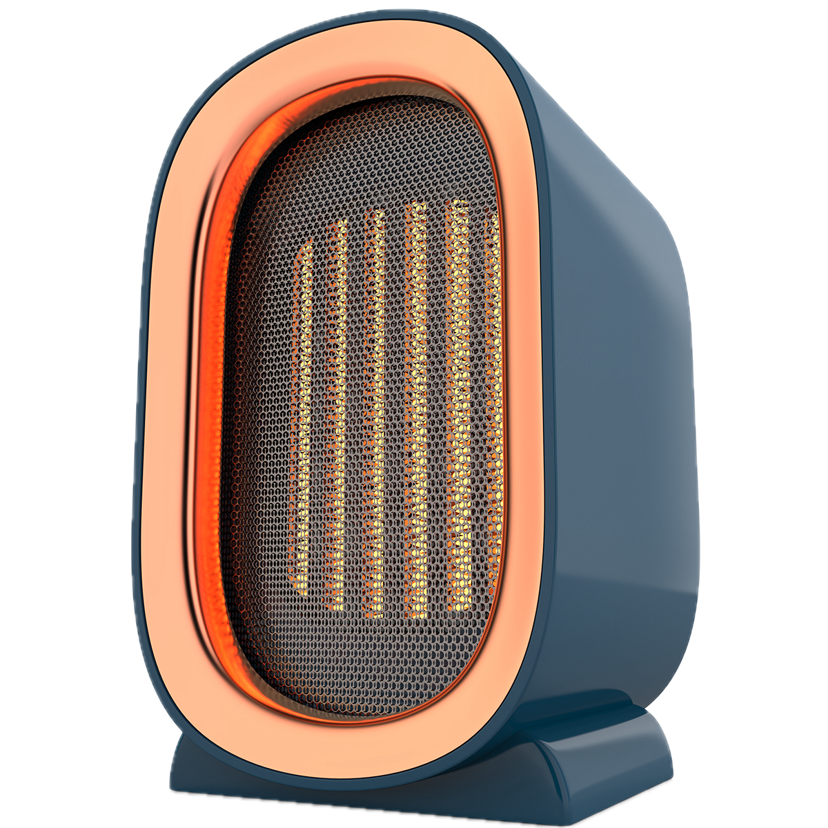 Ceramic Space Heater - Overheat & Tip-Over Protection - Flame Retardant Material